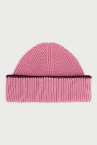 FC X CLOIMH Chunky Wool Beanie | Pink/Burgundy