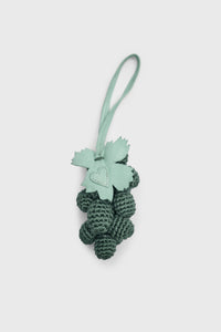 Grapes Bag Charm | Crystal Teal