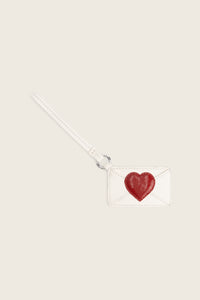 Loveletter Bag Charm | Cosy White