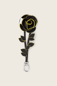 Roseyard Bag Charm | Chocolate Brown