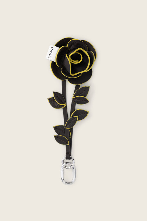 Roseyard Bag Charm | Chocolate Brown