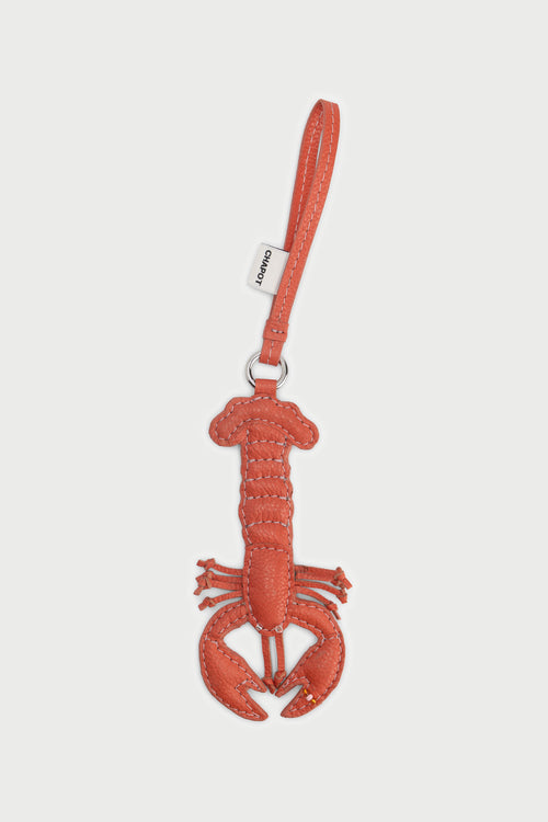 Lobster Bag Charm | Tangerine Tango