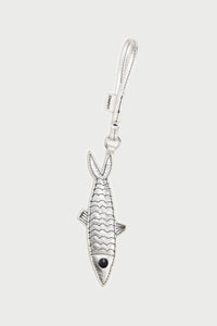 Sardine Bag Charm | Silver