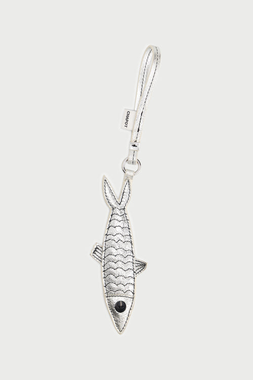 Sardine Bag Charm | Silver