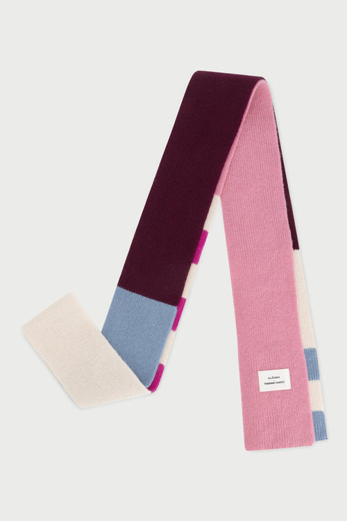 FC X CLOIMH Wool Mini Scarf | Multi Stripe