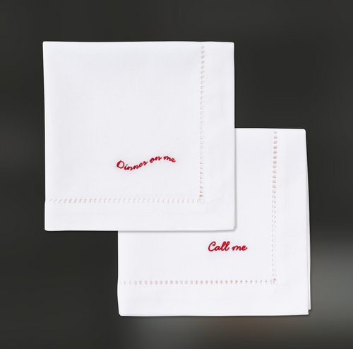 FC X Kulu Club Napkins | White/Red