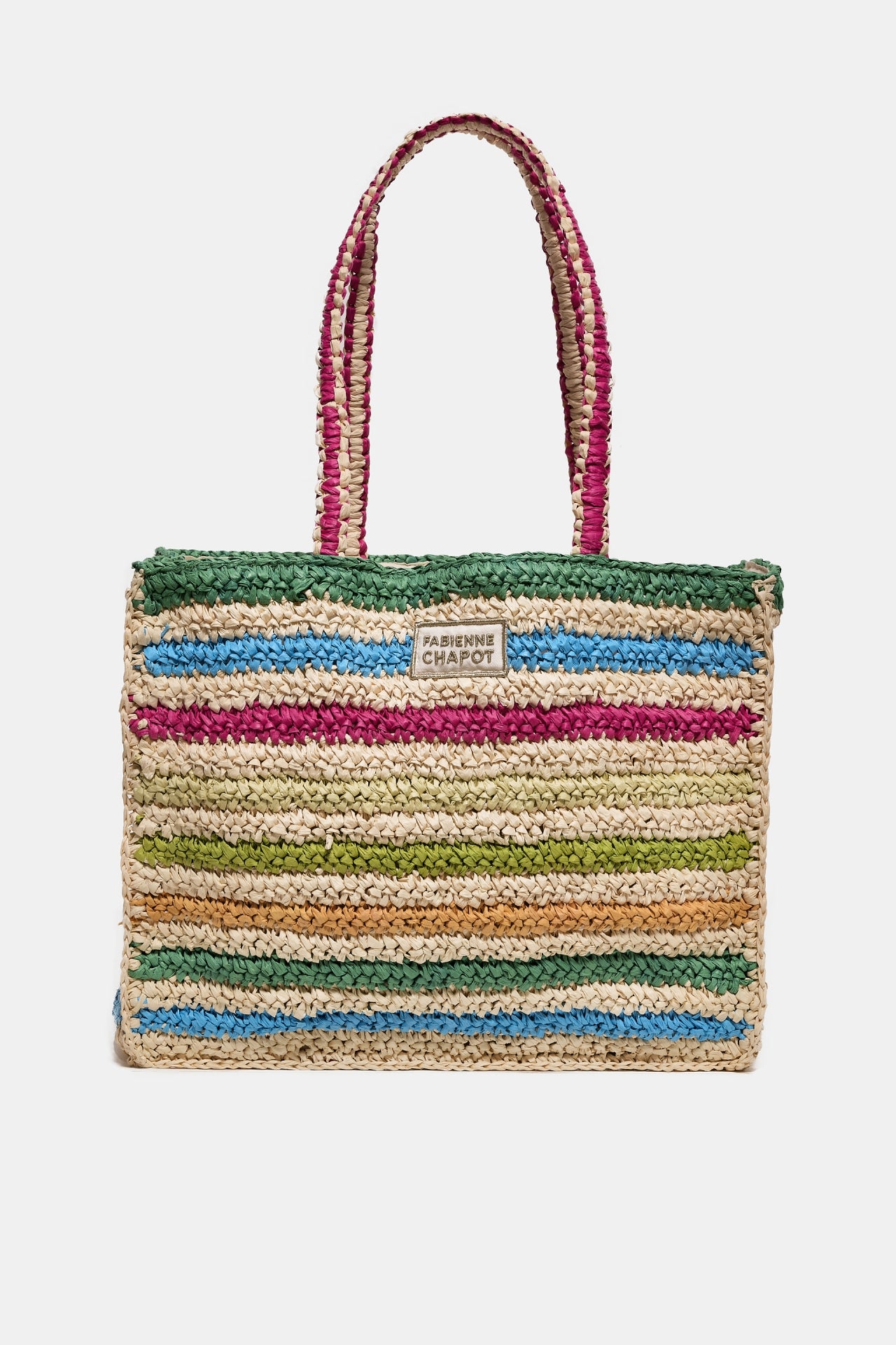 Naomi Tote Bag | Multi Stripe