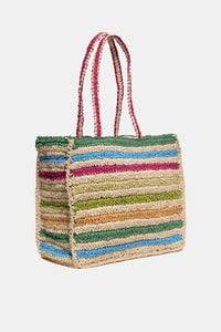 Naomi Tote Bag | Multi Stripe