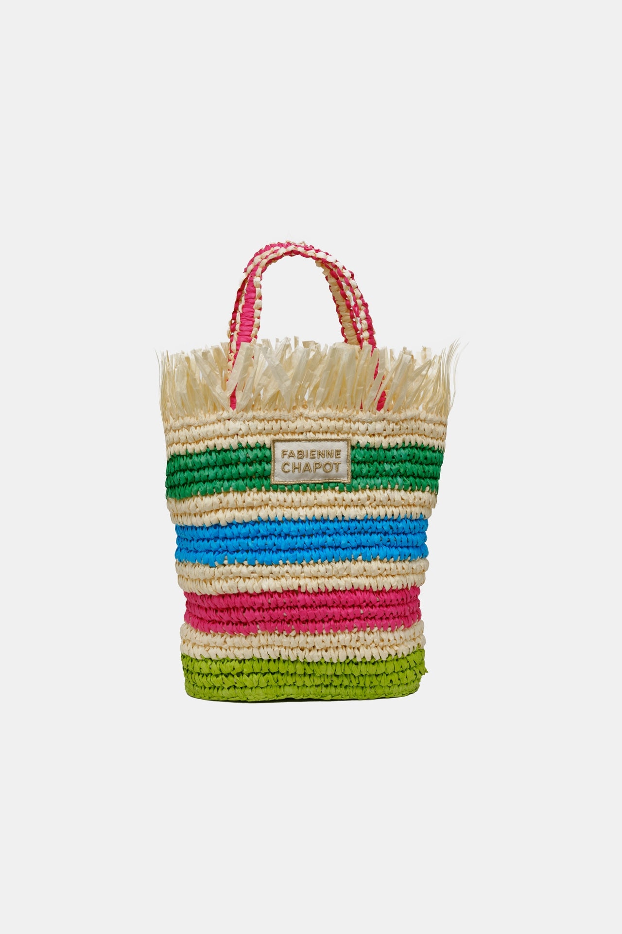 Naomi Mini Tote Bag | Multi Stripe
