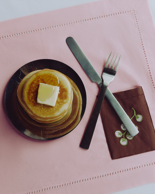 FC X Kulu Club Pocket Placemats | Brown/Pink