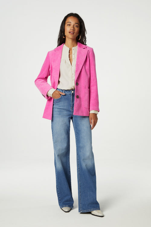 Leonard Blazer | Bubble Gum Pink