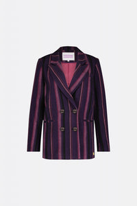 Roger Blazer | Eggplant/Multi