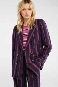 Roger Blazer | Eggplant/Multi