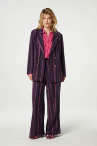 Roger Blazer | Eggplant/Multi