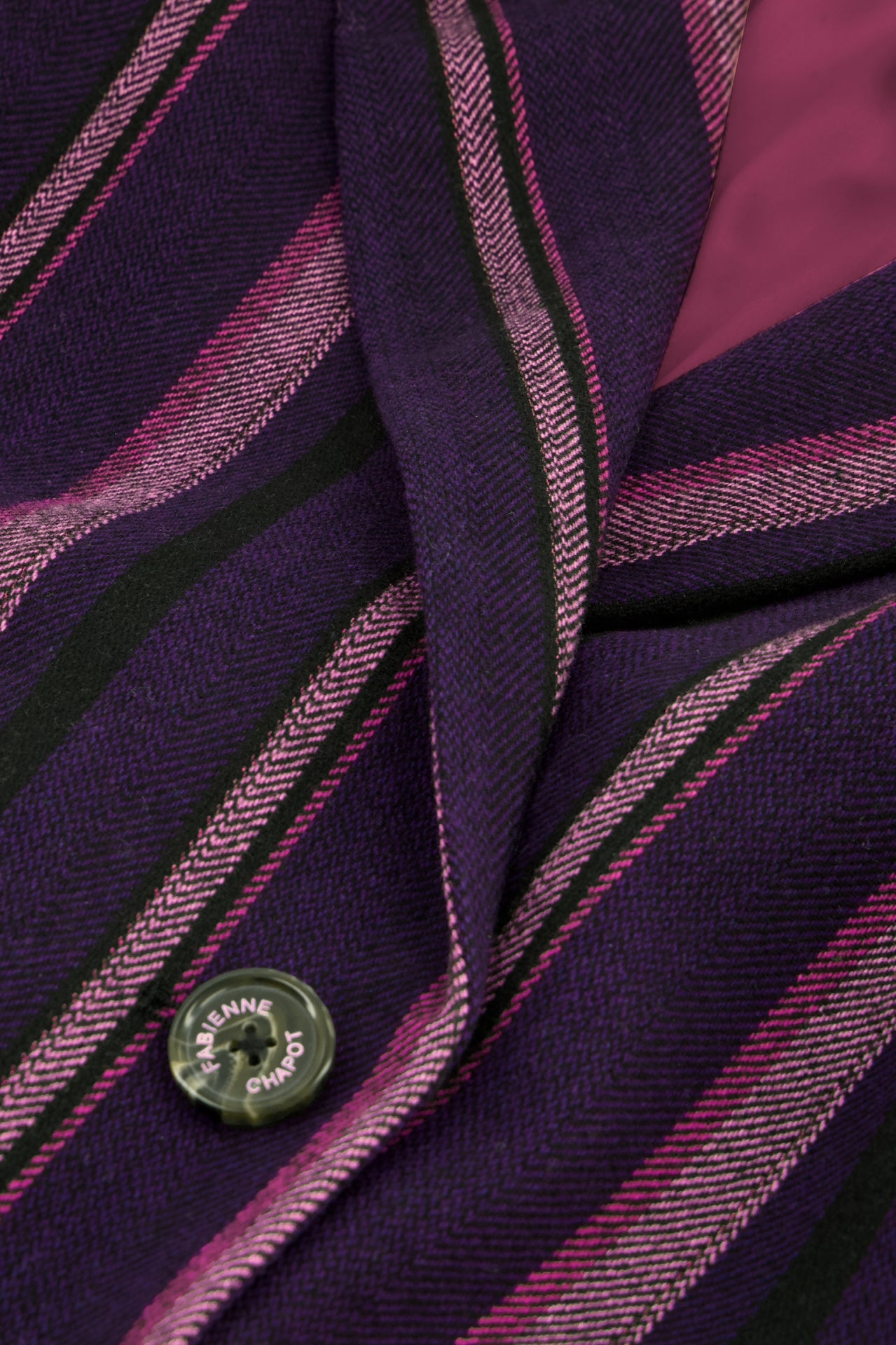 Roger Blazer | Eggplant/Multi