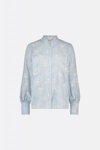 Brody Broderie Blouse | Summer Blue