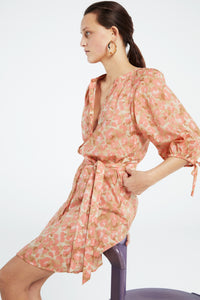 Clipper Dress | Quick Sand/Pink Papa