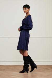 Hazel Dress | Vainly Navy