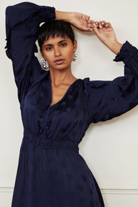 Hazel Dress | Vainly Navy