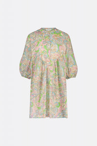 Dover Dress | Sandy Beach/Pink Can