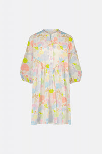 Dover Resort Dress | Cream White/Pink Pap