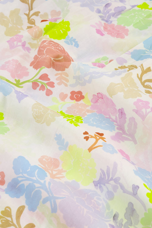 Dover Resort Dress | Cream White/Pink Pap