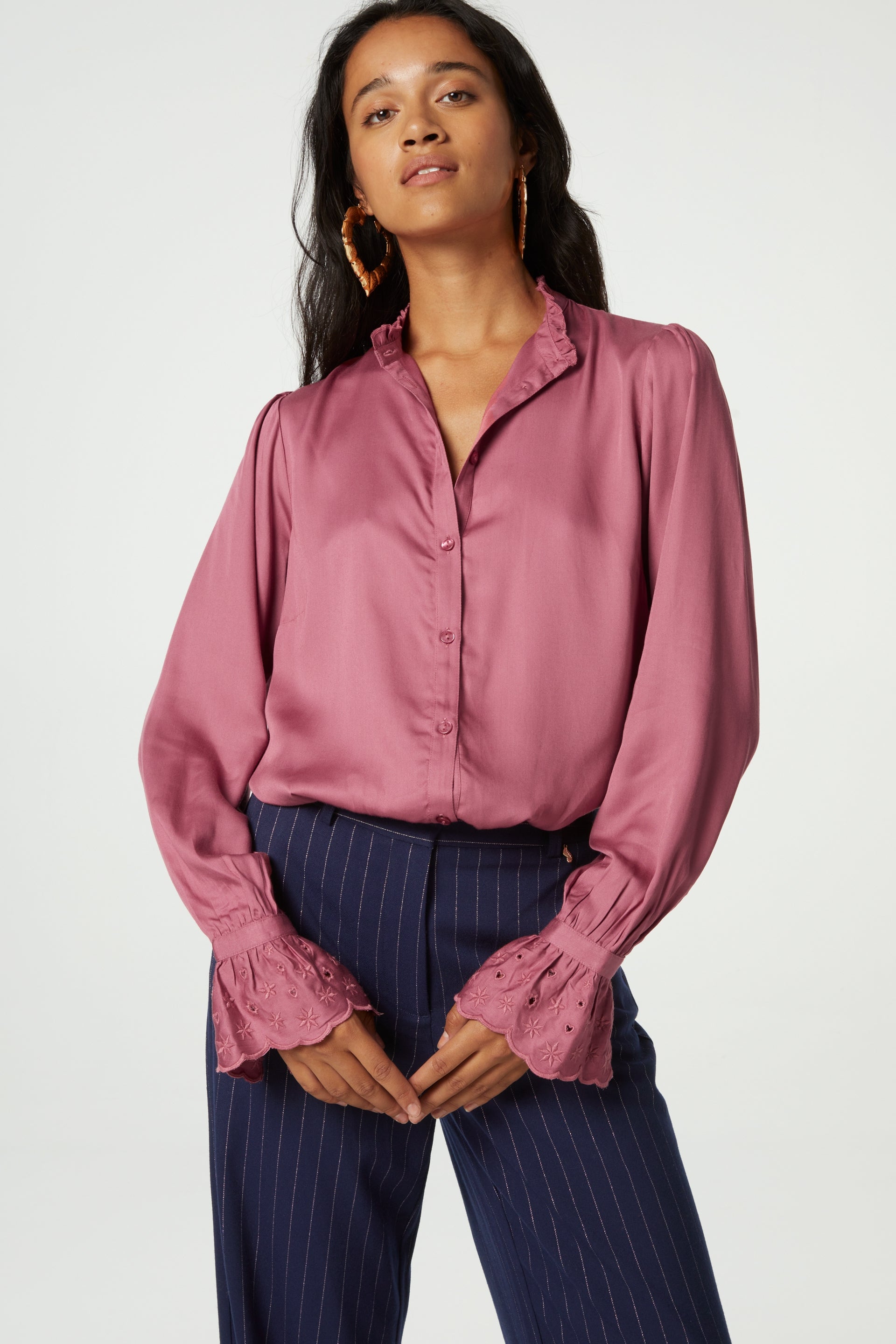 Baba Blouse | Dirty Pink