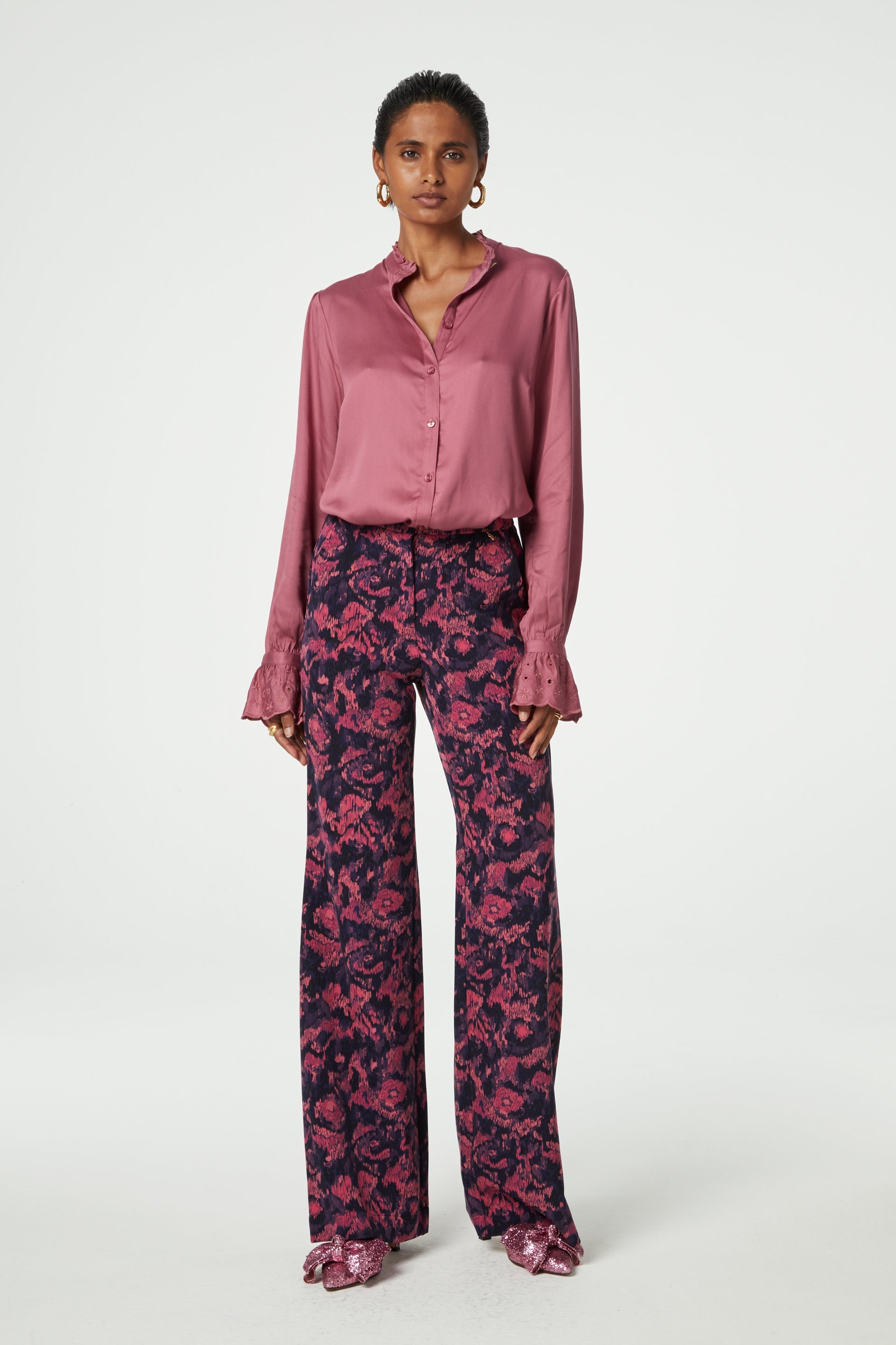 Baba Blouse | Dirty Pink