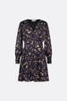 Lynn Short Indi Dress | Black/Classy Camel