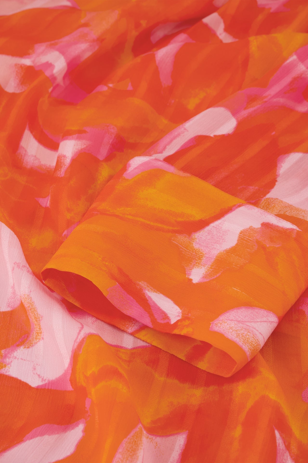 Denis Dress | Mandarin Orange/Pink