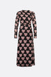 Bella Dress | Black/Antique Pink