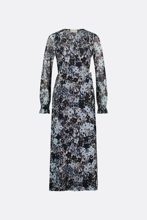 Natasja Mesh Dress | Misty Mountains/Vain