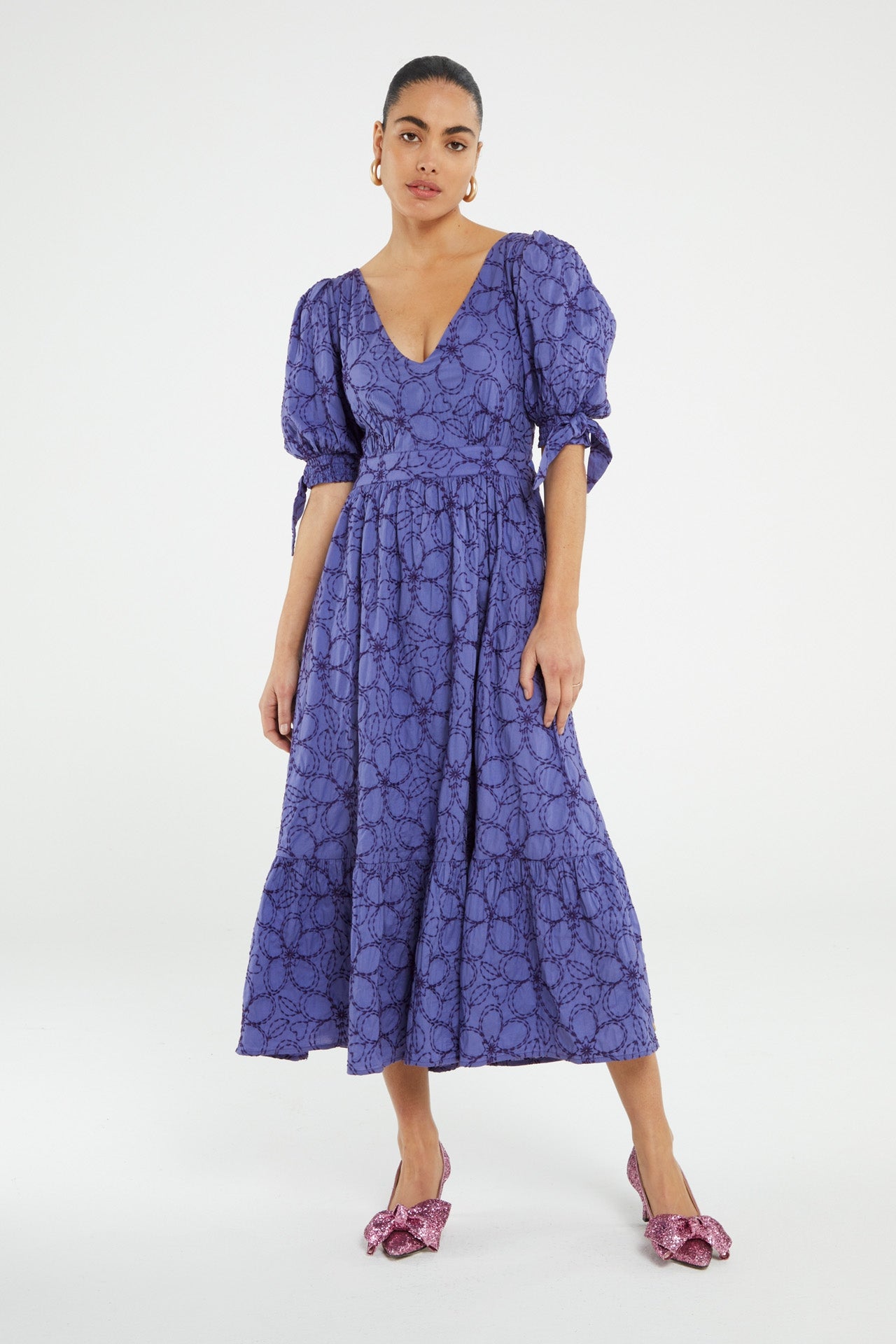 Odette Dress | Poppy Purple