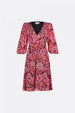 Welma Short Dress | Pink Candy/Mandarin