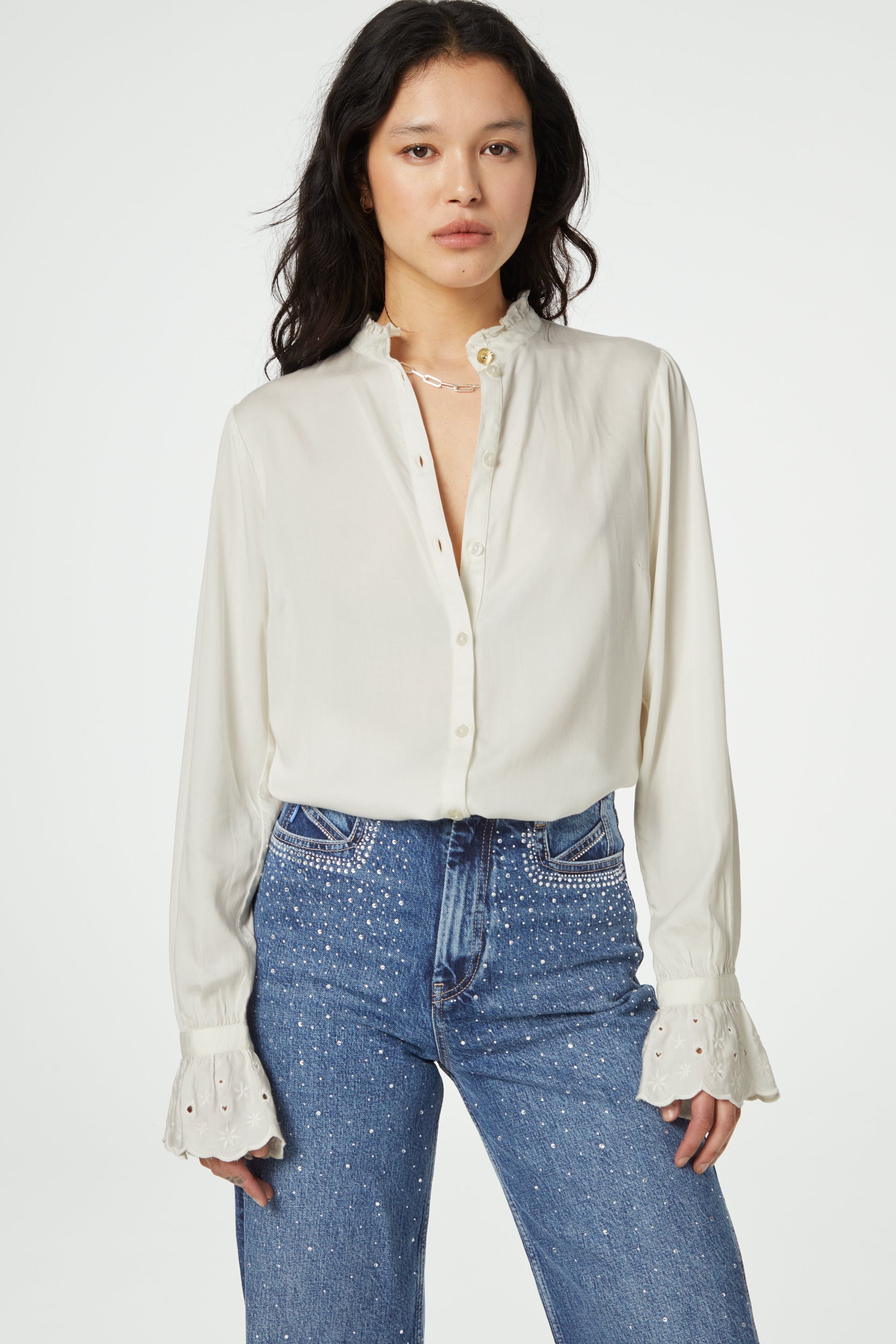 Baba Blouse | Cream White