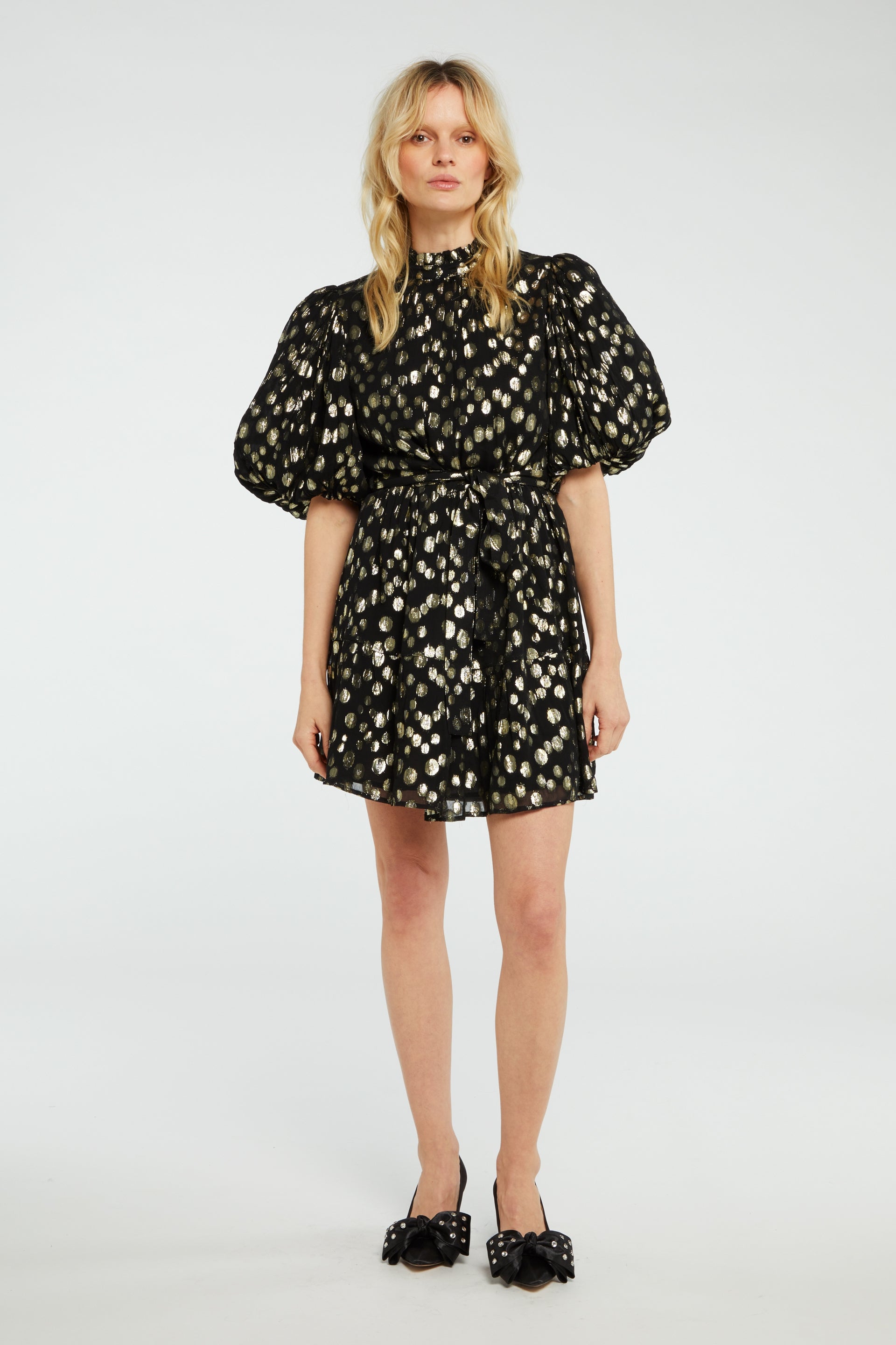 Roxy dress | Black/Gold