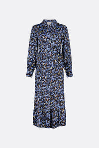 Noa Dress | Navy/Riad Blue