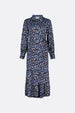 Noa Dress | Navy/Riad Blue
