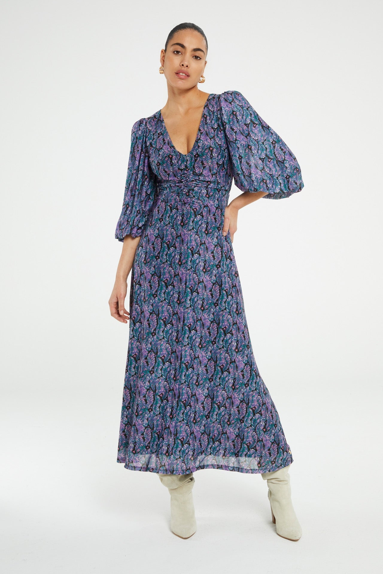 Welma Dress | Antra/Poppy Purple