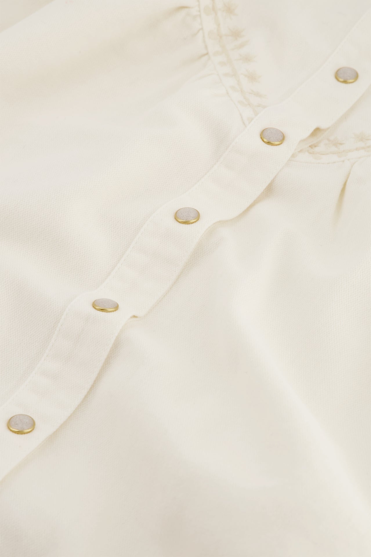 Baker Blouse | Cream White