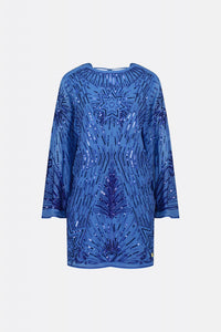 Zali V Back Dress | Bluemsbury