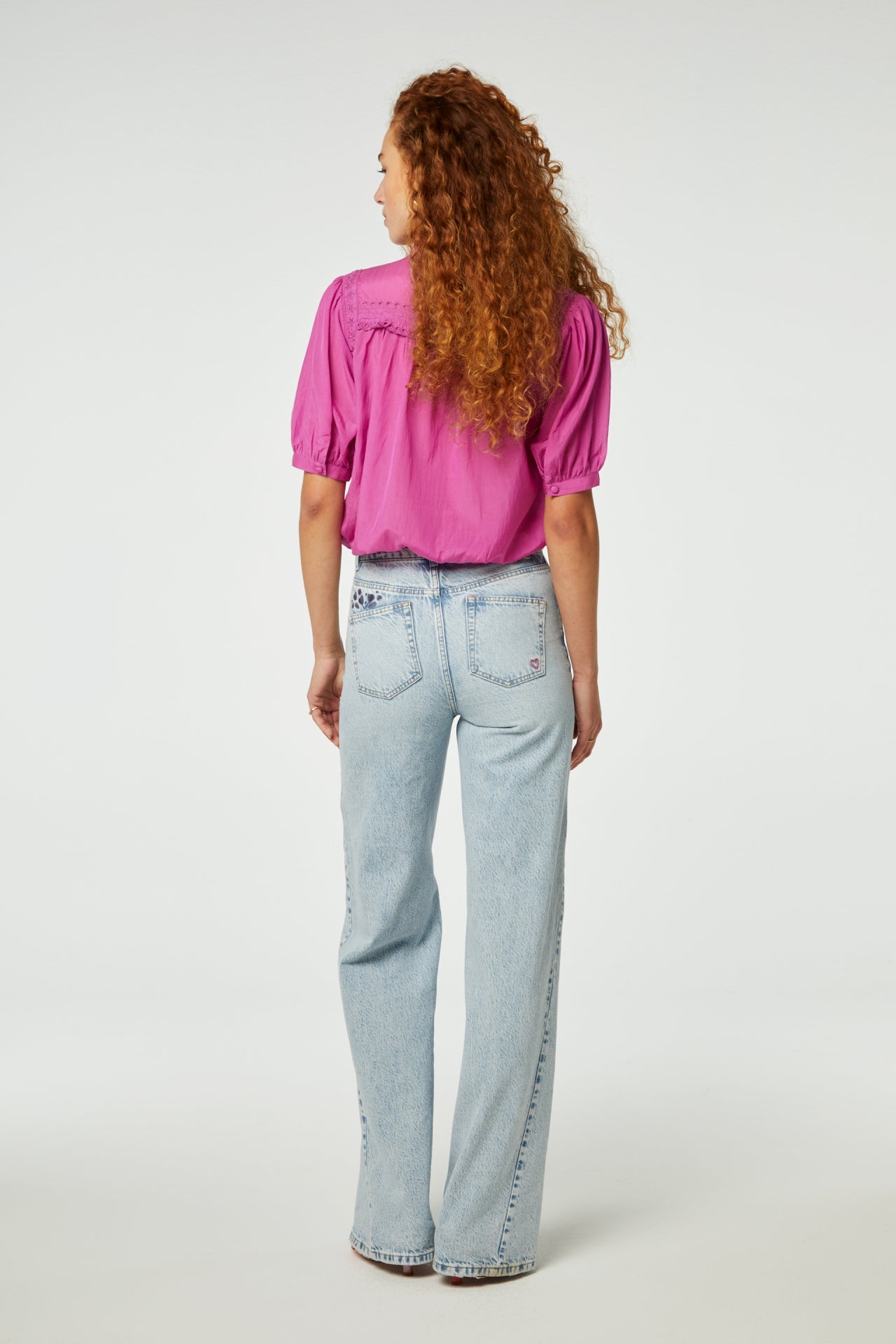 Tootsie SS Blouse | Cassis