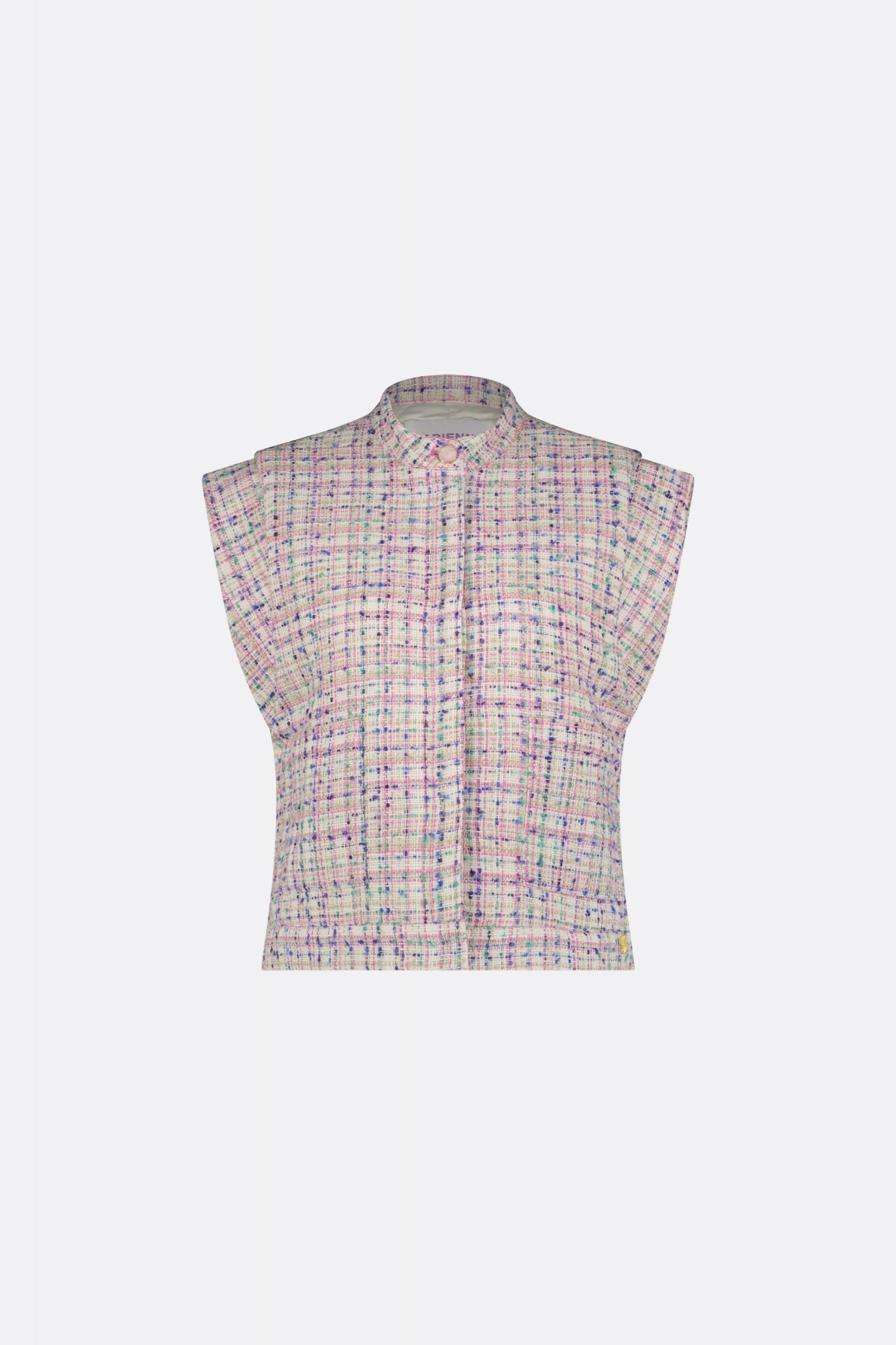 Twiggy Gilet | Bubble Gum Pink