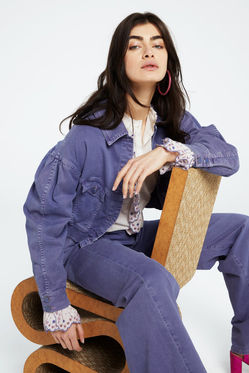 Dana Jacket | Dusty Lovender