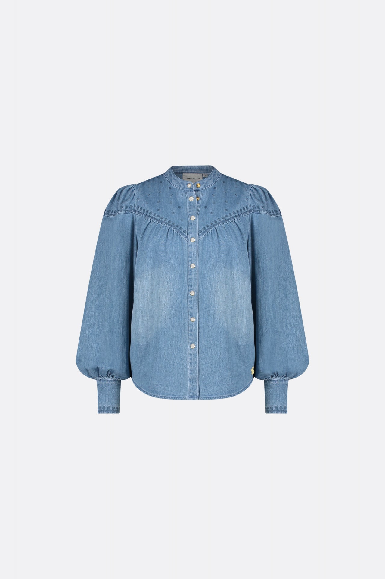 Baker Blouse | Light Medium Wash