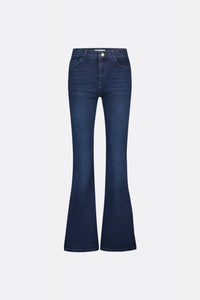 Eva Extra Flare Embro | Dark Wash