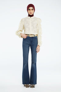 Eva Flare | Medium Wash