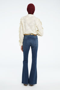 Eva Flare | Medium Wash