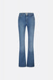 Eva Flare | Light Medium Wash