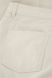 Lola Straight | Cream White